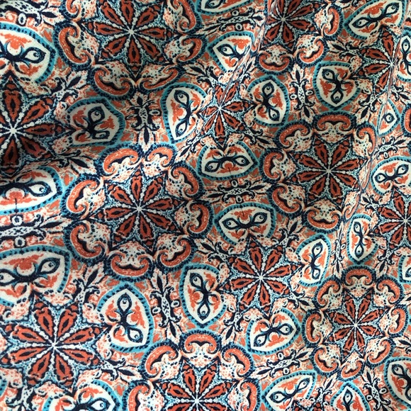 Red Camel Summer Mini Dress Floral W Pockets Womens Size Medium - Picture 3 of 5